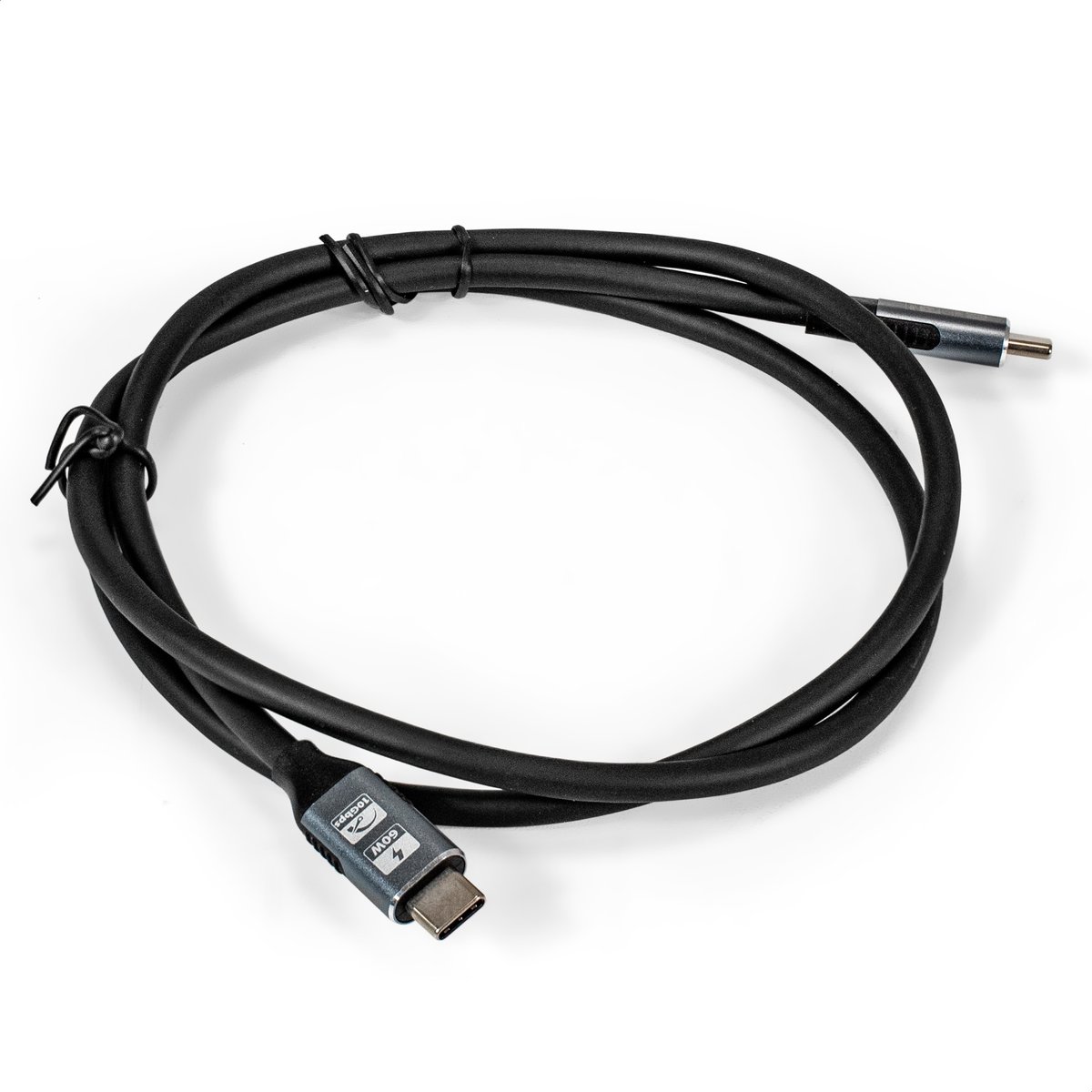 Кабель для зарядки Type-C - Type-C SuperSpeed+ 10Gbps ExeGate EX-CCP-USB3.2-CMCM-1.0 (USB 3.2 Gen2x1 Type Cm/Cm, 10Gbit/s, 8K60Hz, 5A, 60W, PD3.1, 1м)