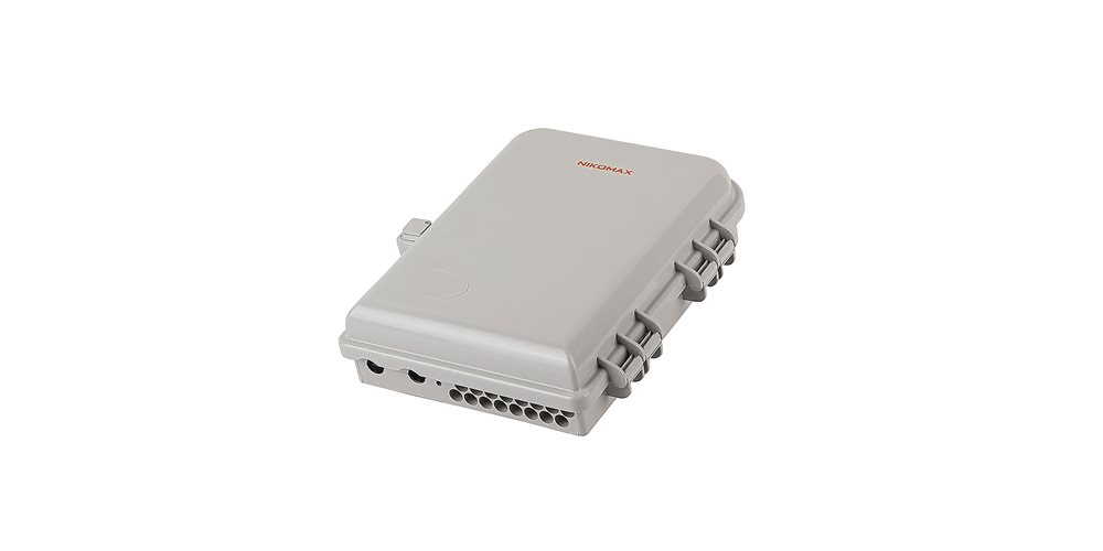 Оптическая кросс-муфта NIKOMAX ESSENTIAL NMF-SC-3FA-16-2MS, до 2 магистр. + 16 абон. кабелей, IP65