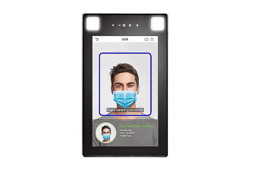 Биометрический терминал ZKTeco ProFaceX [SL], распознавание лиц 3D