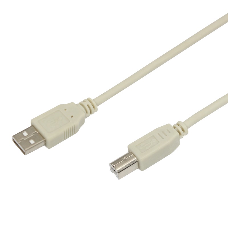 Кабель REXANT 18-1104, USB-A – USB-B, 1.8 м, ПВХ, серый