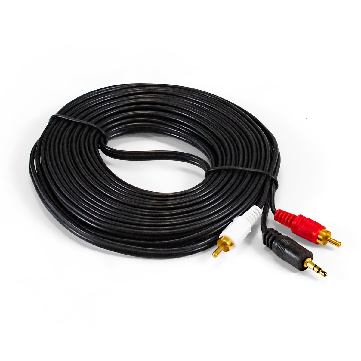 Кабель аудио ExeGate EX294735RUS, 3.5mm Jack M/2xRCA M, 10м