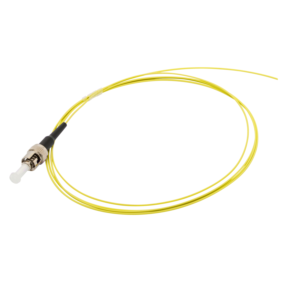 Пигтейл LANMASTER LAN-PIG-ST/SU-1.5, ST/UPC, OS2, simplex, 1,5 м