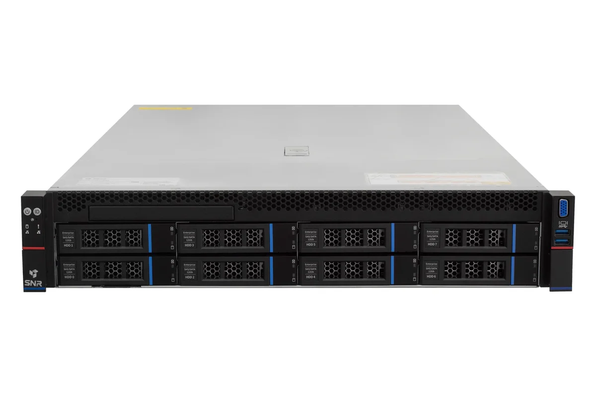 Серверная платформа SNR SNR-SR2408RE, 2U, 2xAMD EPYC, 24xDDR5, 8x3.5"