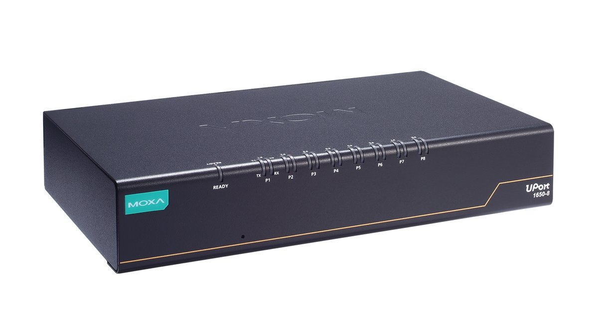 Преобразователь USB MOXA UPort 1610-8-G2, 8×RS-232, USB 3.2, DB9