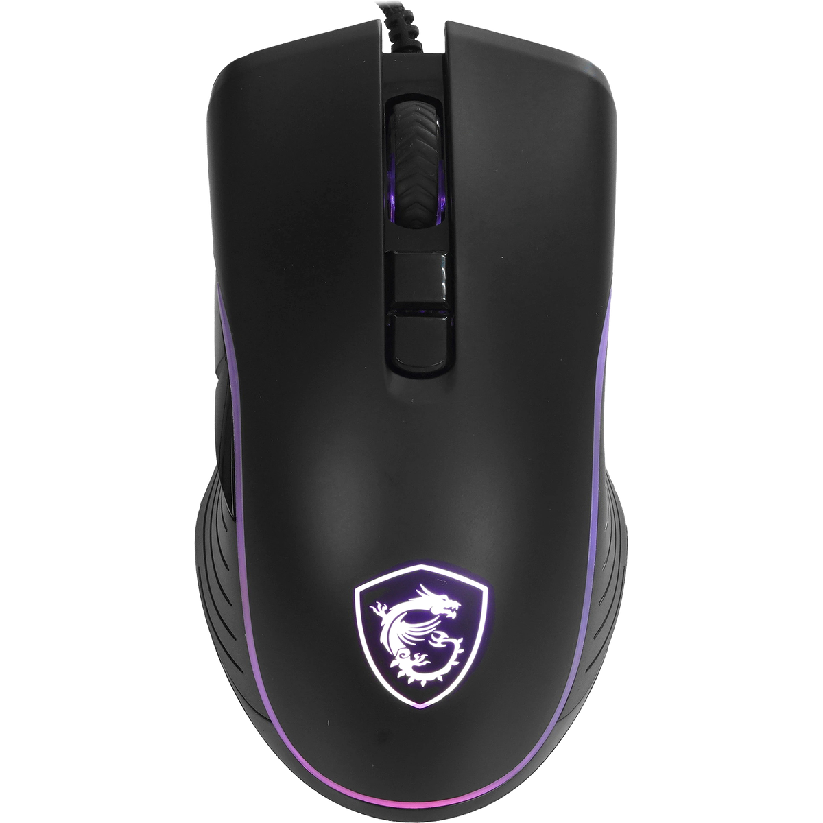 Мышь MSI FORGE GM300, проводная, 7200 DPI, 7 кнопок, USB-A, RGB, чёрная