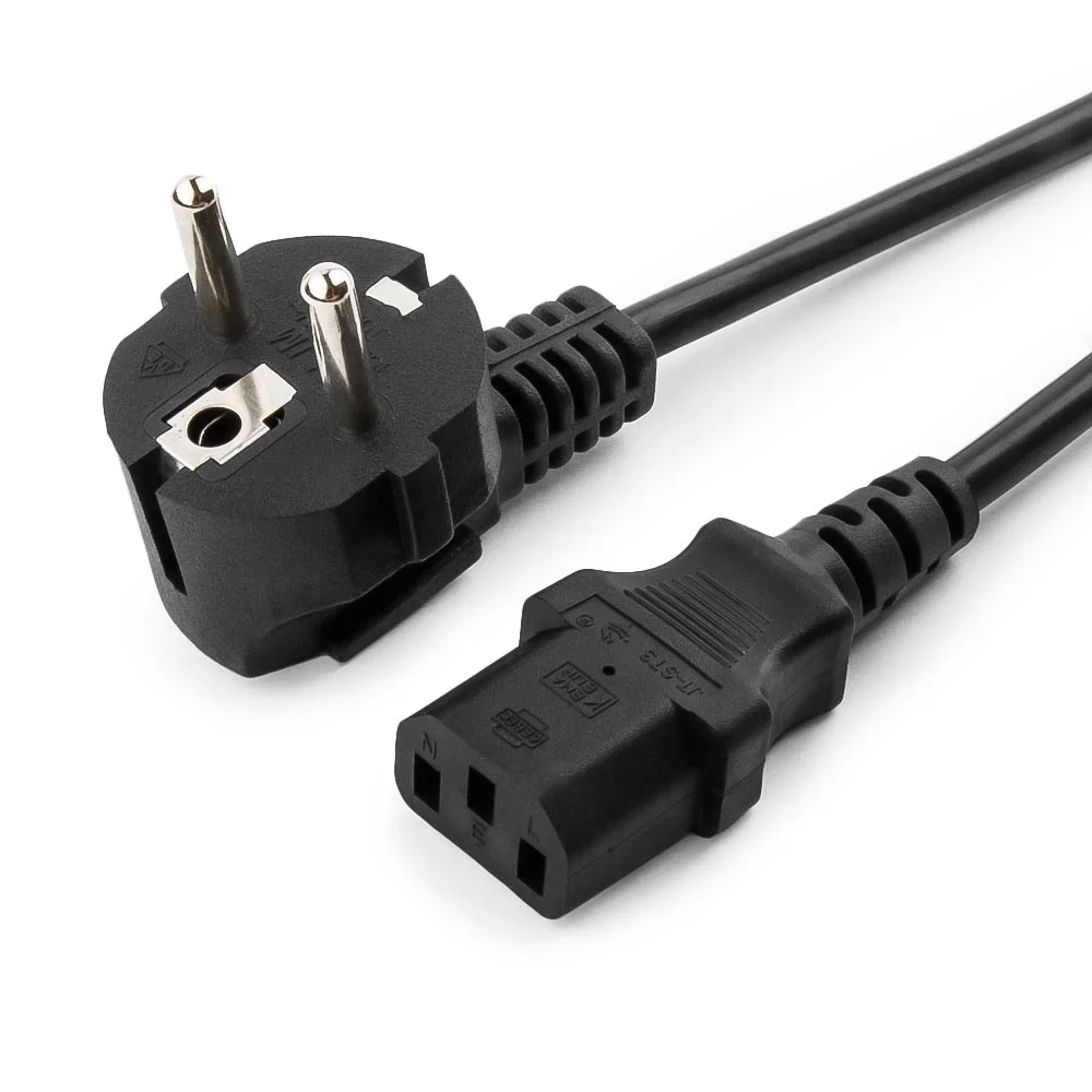 Кабель питания Cablexpert PC-SH-C13-10A-3.0, Schuko/IEC 320 C13, 10 А, 3 м