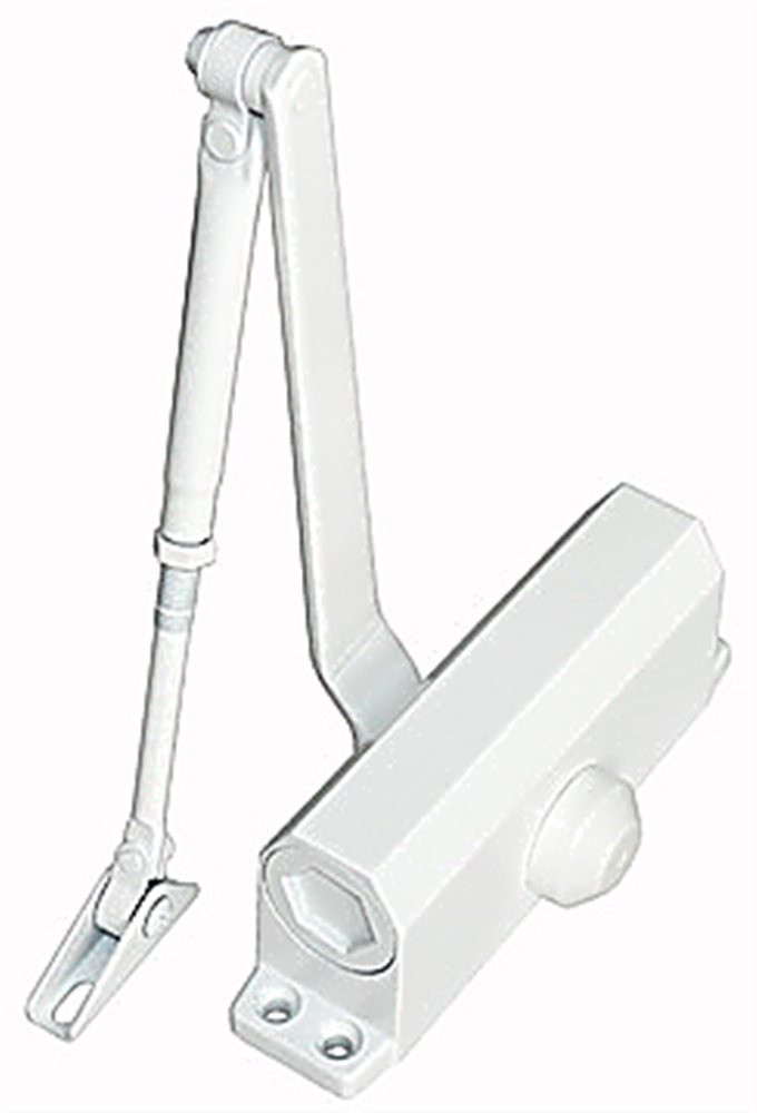 Доводчик дверной Smartec ST-DC036BC-WT, EN 3-6, 40–120 кг, белый