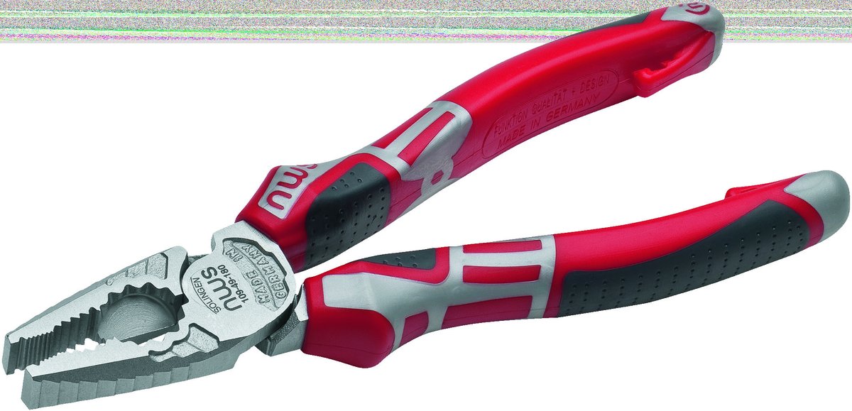 Пассатижи NWS 109-49-180, CombiMax, 180 мм, Crom, SoftGripp 3K