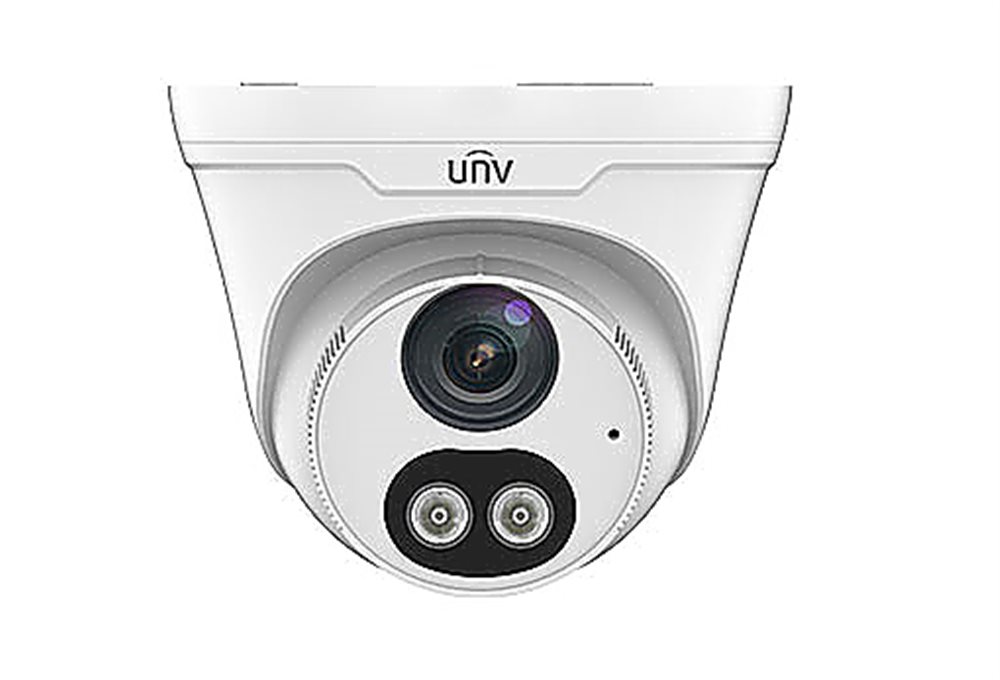 IP-камера Uniview IPC3612LE-ADF28KC-WL, 2 Мп, купольная, ColorHunter, ИК до 30 м, 2.8 мм, IP67