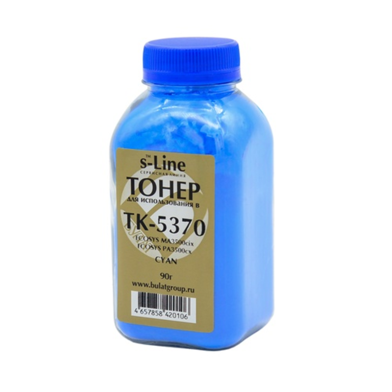 Тонер Булат EAKYPA3500030 для Kyocera ECOSYS MA3500cix/PA3500cx, TK-5370, голубой, 90 г