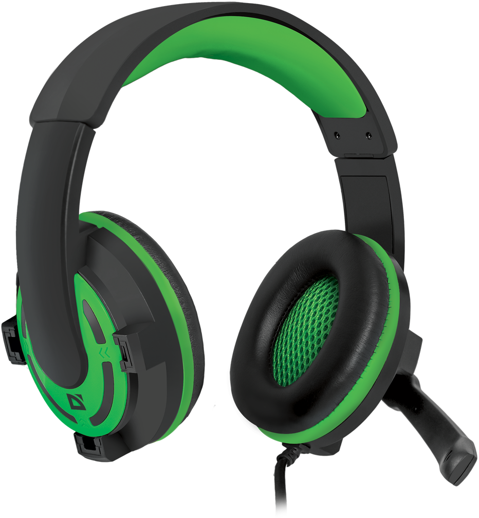 Наушники Defender 64128 Warhead G-300, с микрофоном, 2.5м