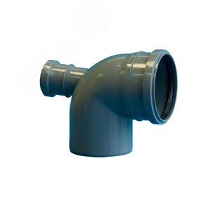 Отвод Политэк 300111050Ф, 90° 110×50 фронтальный