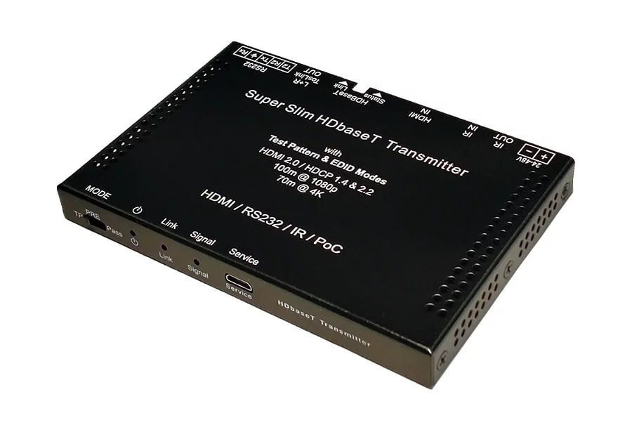 Передатчик HDMI Intrend ITET-100HDBT, HDBaseT, 4K60 до 70 м, Full HD до 100 м