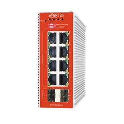 Коммутатор Wi-Tek WI-PCMS310GF-I v2, промышленный управляемый L2+, 8×GE + 2×SFP, PoE 120 Вт