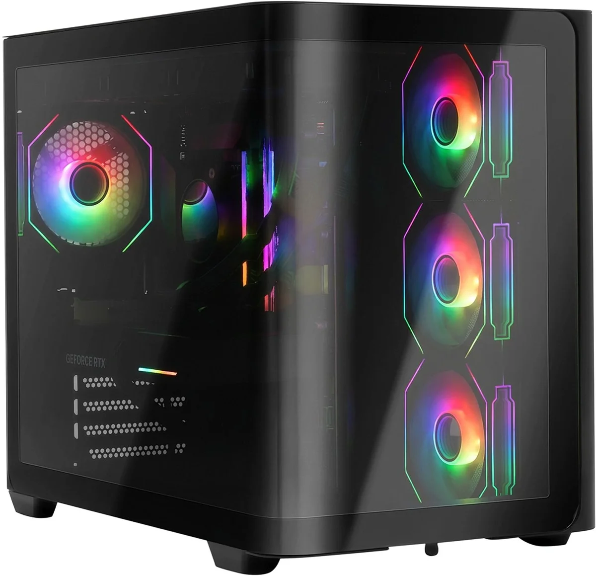 Компьютер Bloody BD-PC CZ79V3 MT Core i9 14900KF (3.2) 64Gb SSD1Tb RTX5080 16Gb Windows 11 Home 64 2.5xGbitEth WiFi BT 1000W черный (RUS) (2170117)
