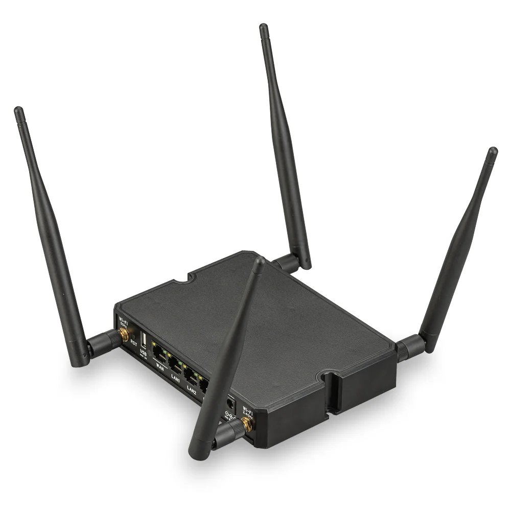 Роутер Kroks Rt-Cse m12-G со встроенным модемом LTE cat.12, WiFi 2,4+5 ГГц