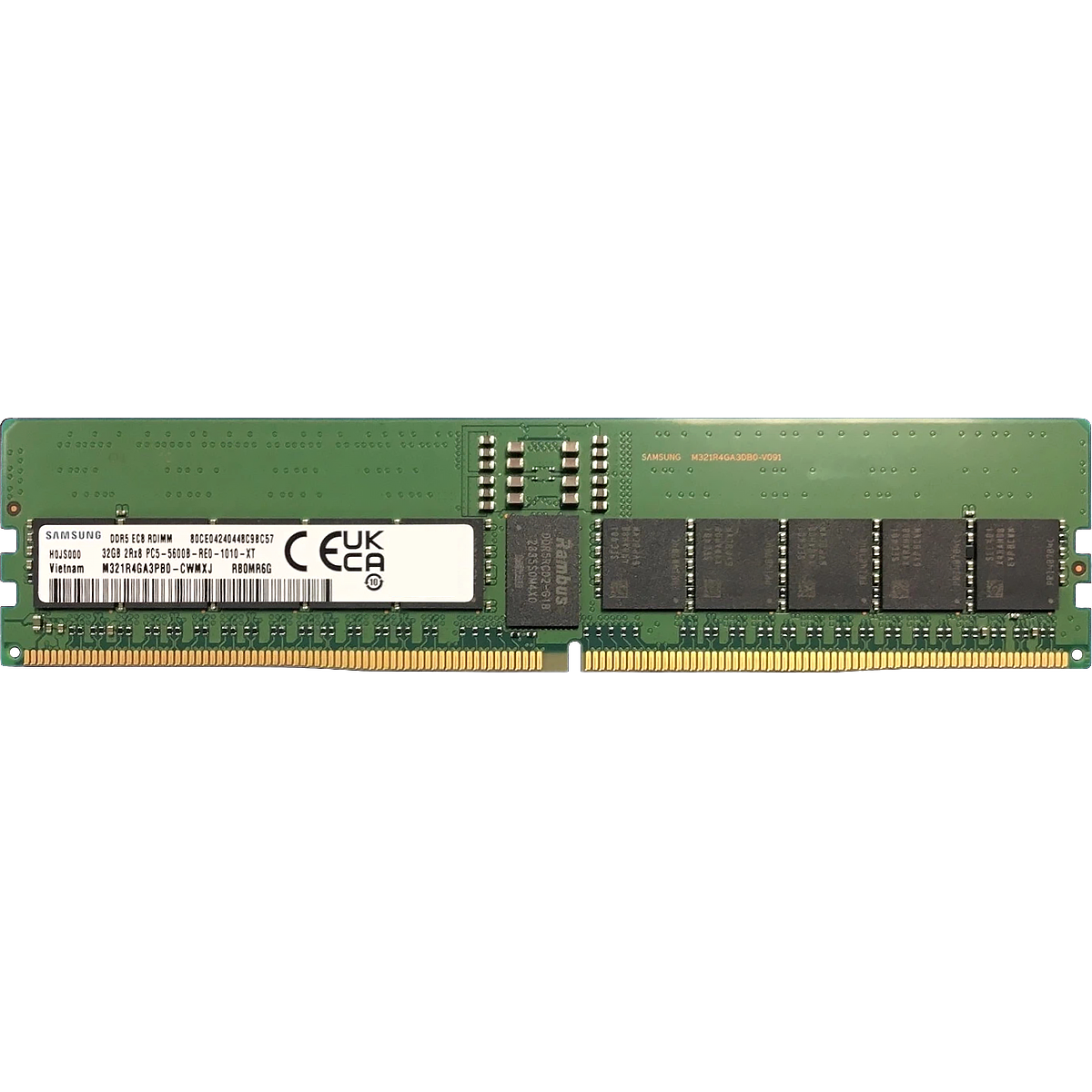 Память серверная Samsung M321R4GA3PB0-CWM, 32GB DDR5-5600 R-DIMM ECC
