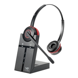 Гарнитура VT VT9400-D, дуо, HD звук, DECT 150 м, для компьютера и телефона