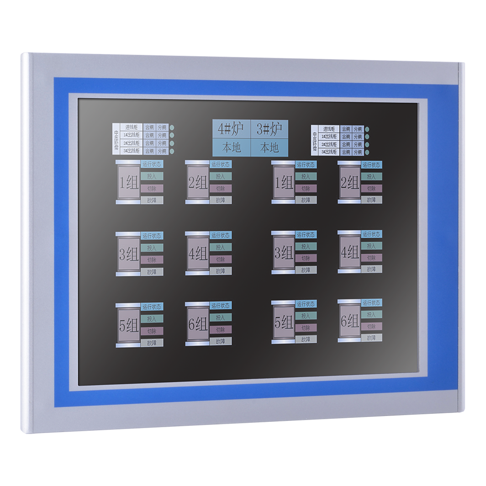 Монитор промышленный NODKA PANEL5000-A122-TUH, 12.1", 1024x768, резистивный, IP65