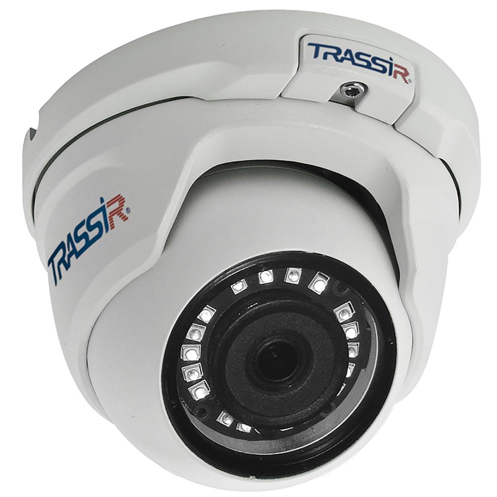 IP-камера Trassir TR-D2S5 v3 (D) 2.8, 5Мп, объектив 2.8мм, ИК 30м, IP66