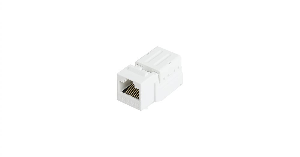 Модуль Keystone NIKOMAX NMC-KJUD2-FT-WT, кат.5e, RJ45/8P8C, UTP, белый