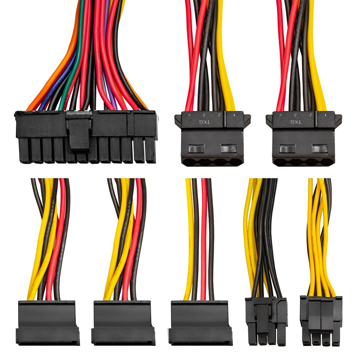 Блок питания ExeGate F500AS, 500 Вт, Flex ATX, 80 PLUS