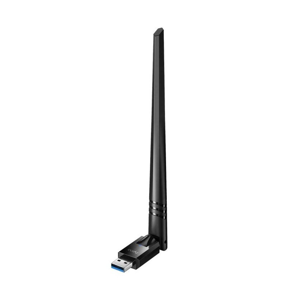 USB-адаптер Cudy WU900H, Wi-Fi 6 AX900, 2,4/5 ГГц, до 800 Мбит/с, USB 2.0