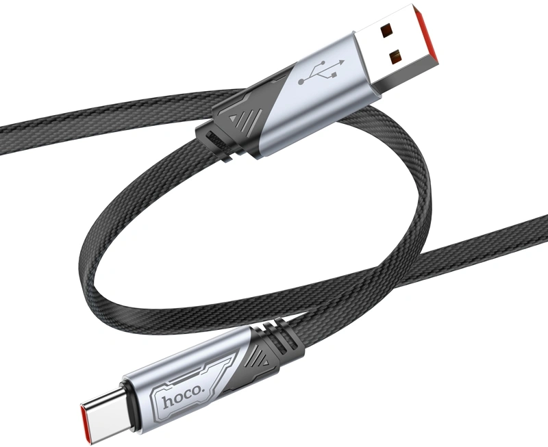 Кабель Hoco U119, USB to Type-C, 1.2м, 5A