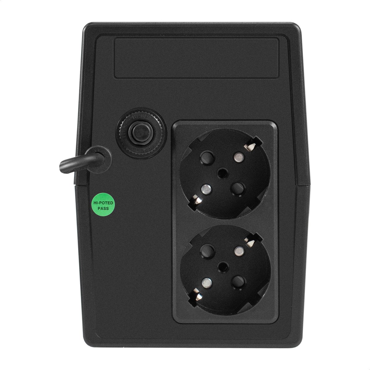 ИБП ExeGate Power NB-400.LED.AVR.2SH, 400 ВА/240 Вт, AVR, 2×Schuko, 12 В 4.5 А·ч