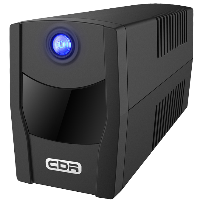 ИБП CBR QTM-650T-4I-LCUC, линейно-интерактивный, 650VA/360W, 4×C13