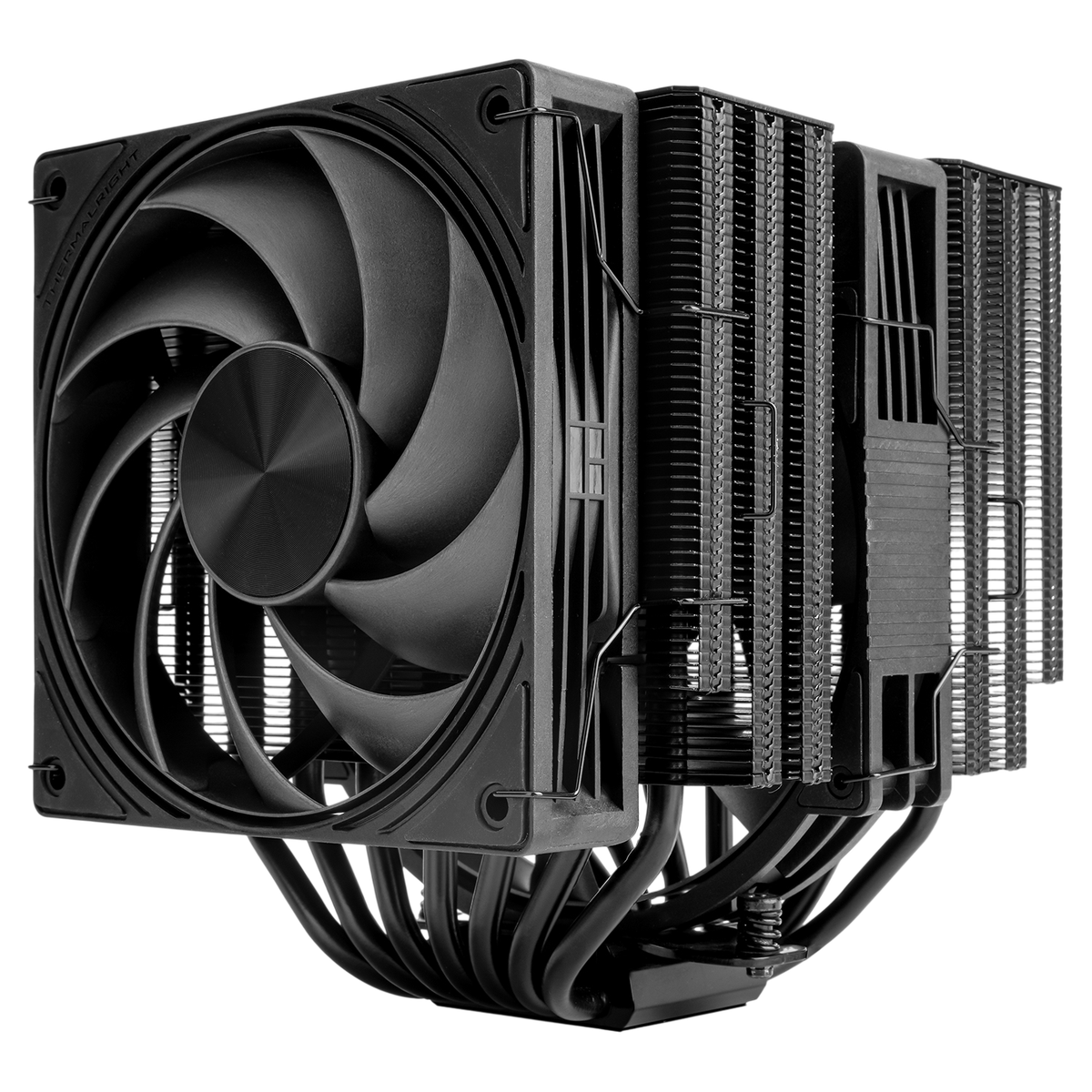 Кулер для процессора/ CPU Cooler Thermalright Frost Tower 140 (4-pin PWM, 158mm, Al/Cu, 7x6mm, 1x120mm+1x140mm, 85.35/120CFM, 33.3/36.25dBA, 2400/1850RPM, S: 1851/1700/1200/115X/2011/2066, AM5/AM4, black)