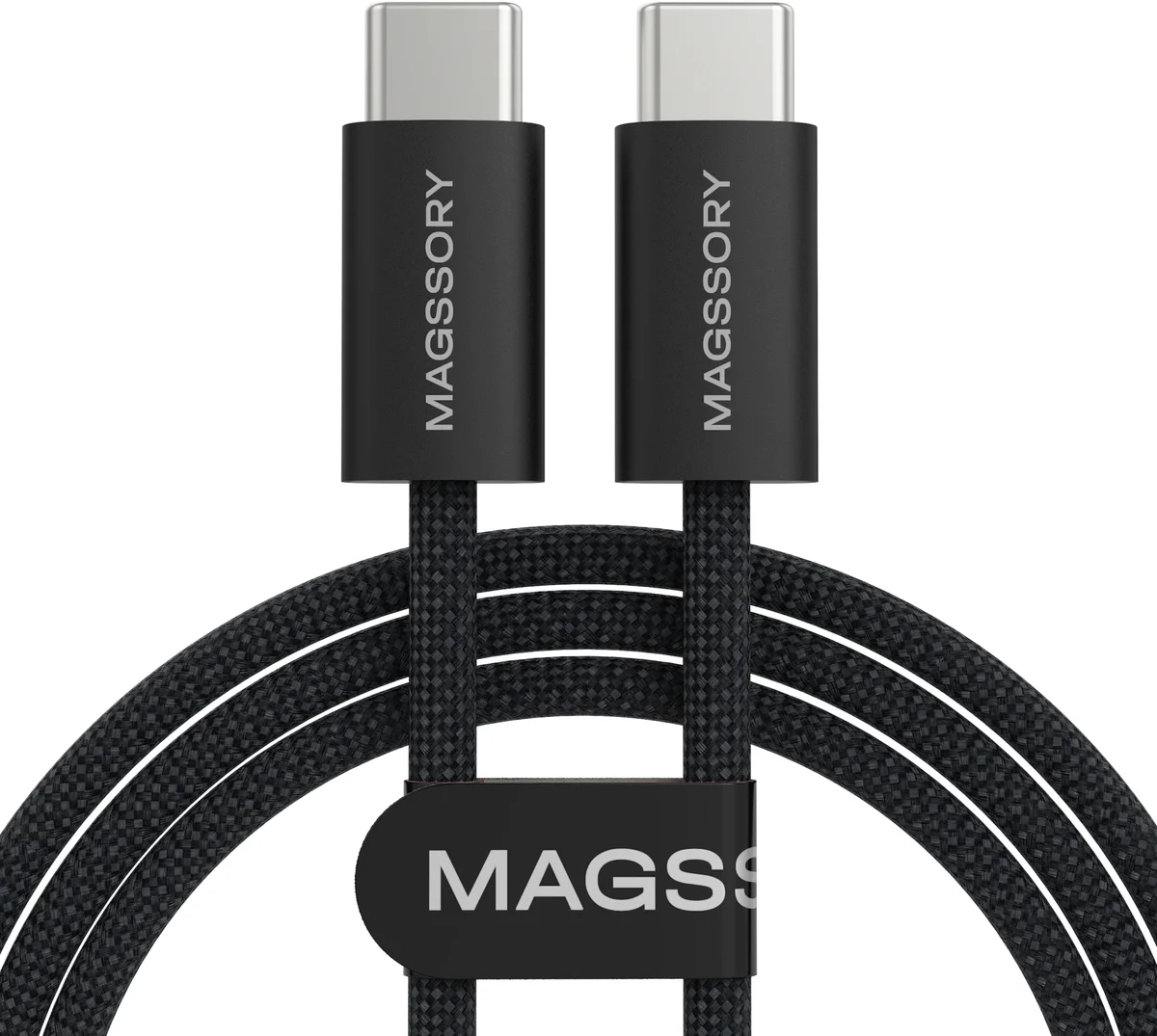Кабель Magssory CBL002, USB Type-C (m) — USB Type-C (m), 1.5 м, 60 Вт, нейлон