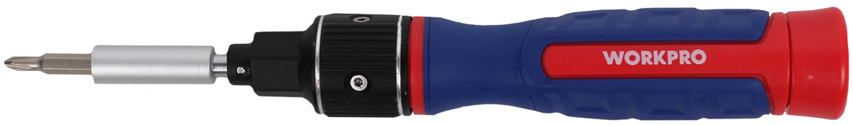 Отвертка WorkPro WP221070, прецизионная, 9 бит CR-V