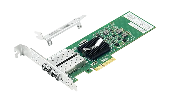 Сетевая карта LR-Link LREC9702EF-2SFP, 2×1000Base-X SFP, PCIe, Intel 82576