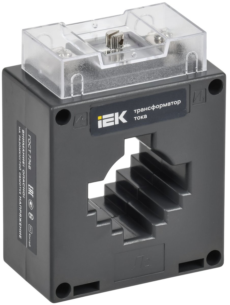 Трансформатор тока IEK ТТИ-40 300/5А, 5 ВА, класс 0,5, МПИ08
