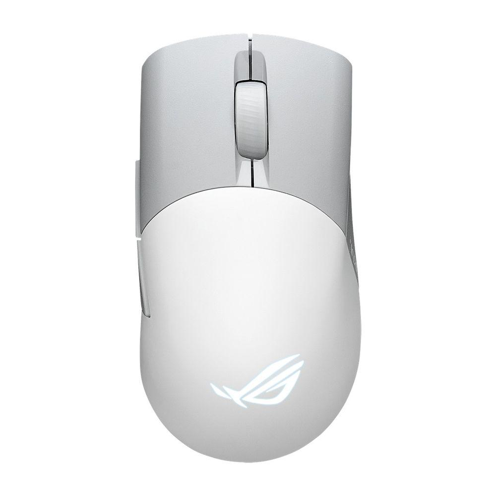 Мышь ASUS ROG Keris Wireless AimPoint, 36000 dpi, RF/Bluetooth 5.1/USB-C, белая