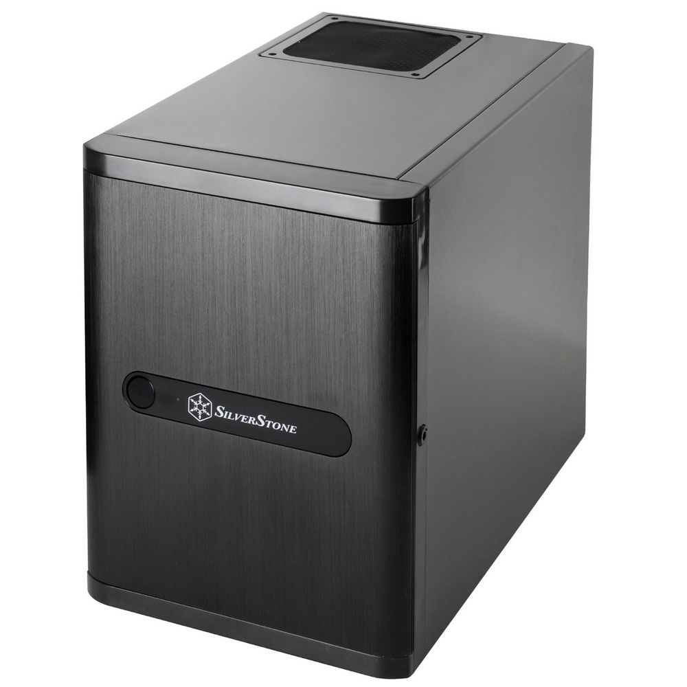Корпус Silverstone SST-DS380B, NAS Mini Tower, 8×3.5", Mini-ITX/Mini-DTX