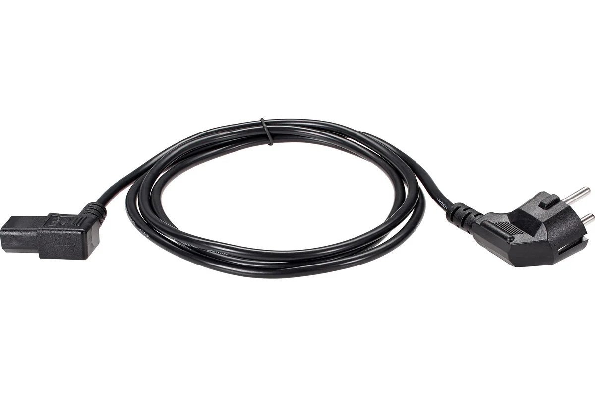 Кабель питания TELECOM TE021DA-CU0.75-1.8M, 1.8 м, 3×0.75 мм², C13–Schuko