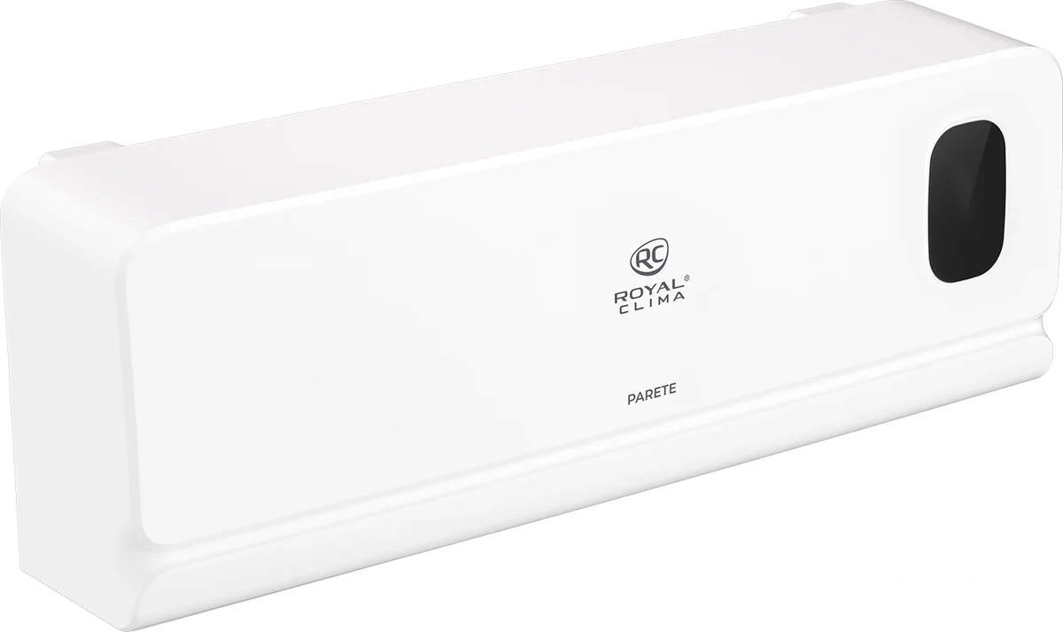 Тепловентилятор Royal Clima Parete RFH-PT2000DC-WT, 2000 Вт, белый/черный