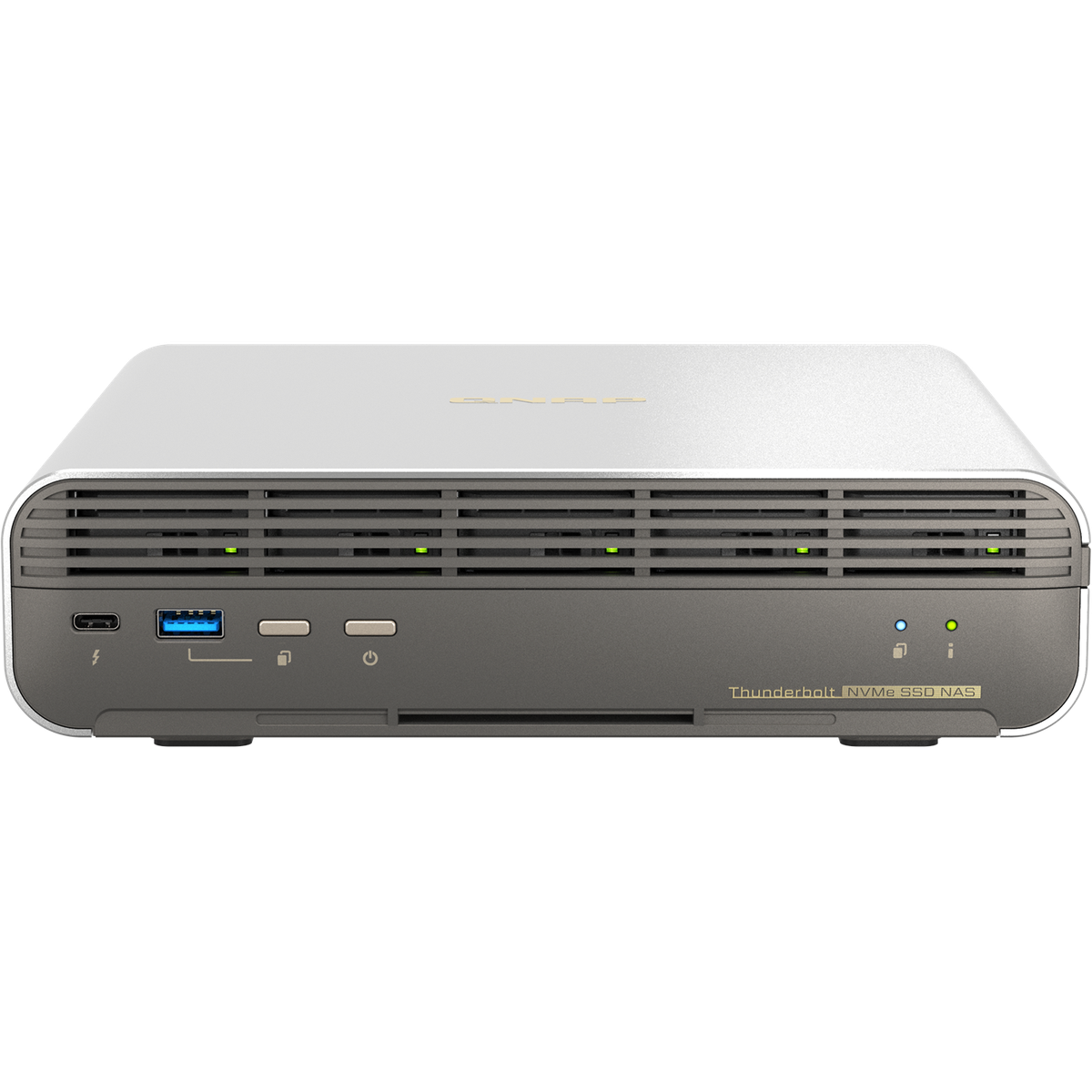 СХД QNAP TBS-h574TX-i3-12G, 5-bay E1.S/M.2 NVMe, Core i3, 12ГБ RAM