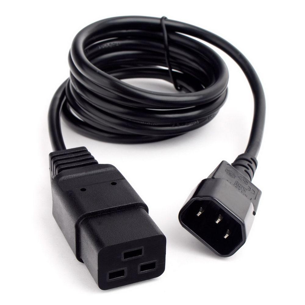 Кабель питания Cablexpert PC-189-1-1, IEC-320-C14 — IEC-320-C19, 3×1 мм², 1.8 м
