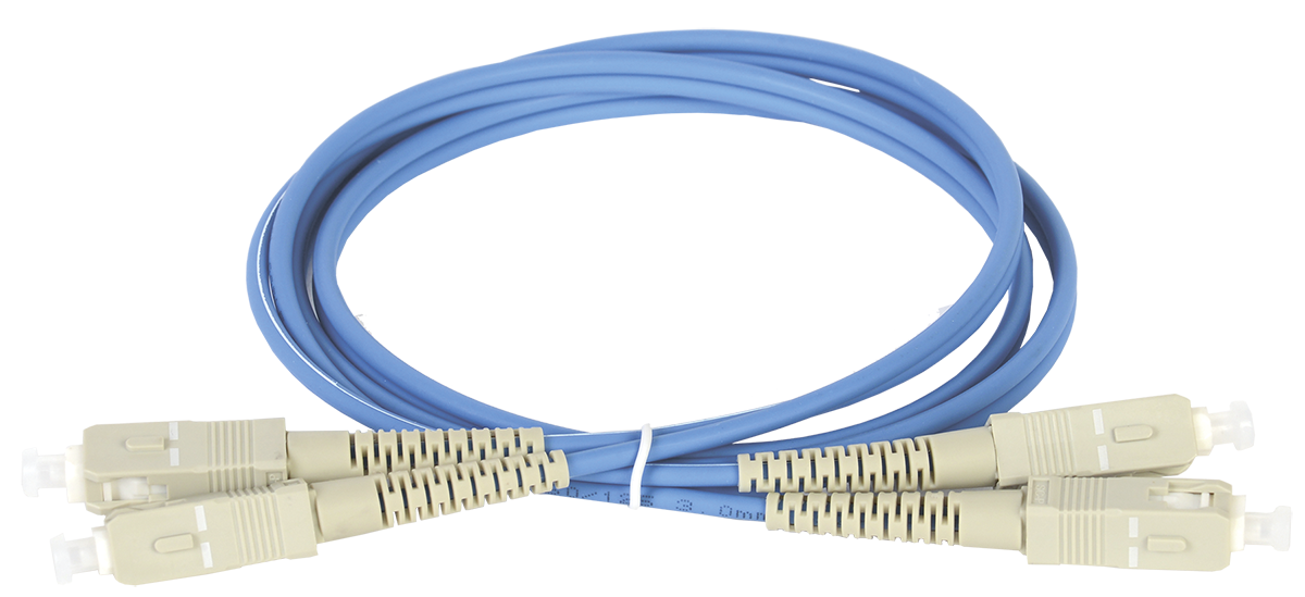 Патч-корд ITK FPC5004-SCU-SCU-C2L-20M, MM OM4, SC/UPC-SC/UPC, Duplex, LSZH, 20м