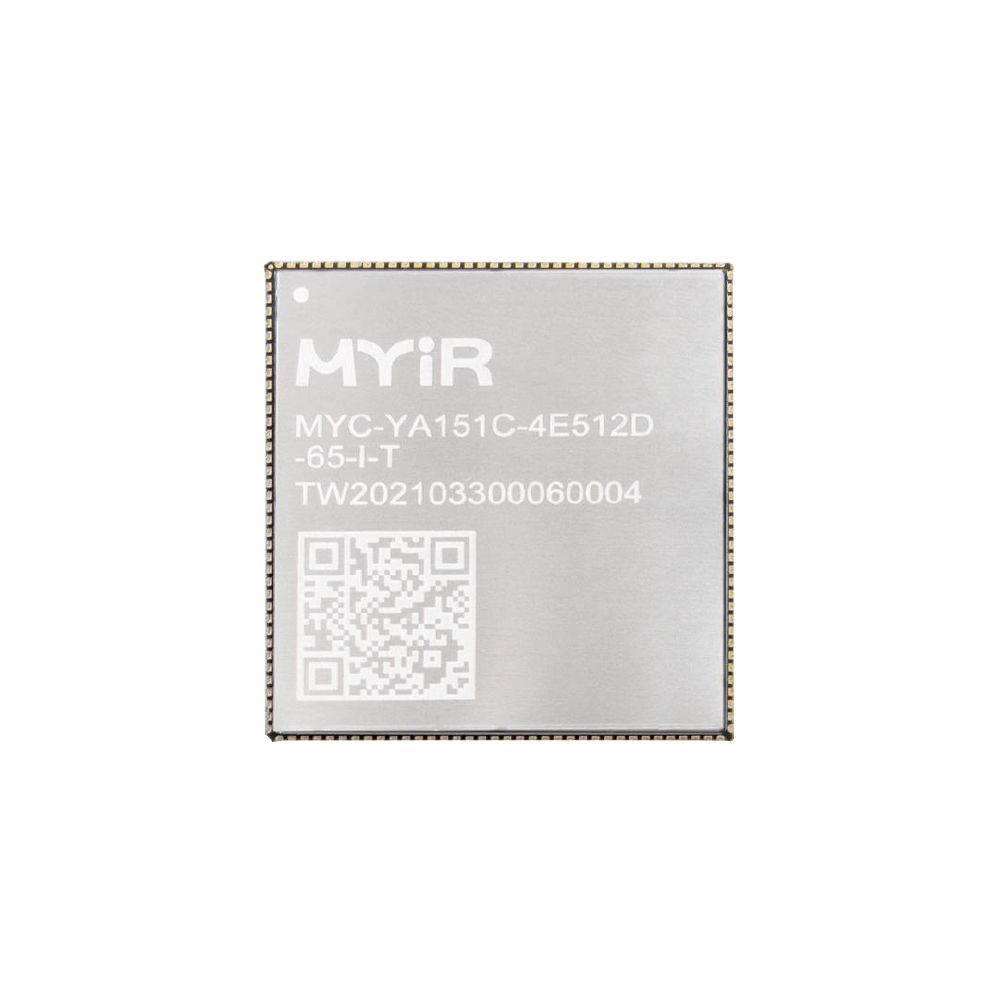Модуль ЦПУ Myir MYC-YA151C-4E512D-65-I-T, STM32MP151 Cortex-A7 800 МГц + Cortex-M4 209 МГц, 512 МБ DDR3L, 4 ГБ eMMC