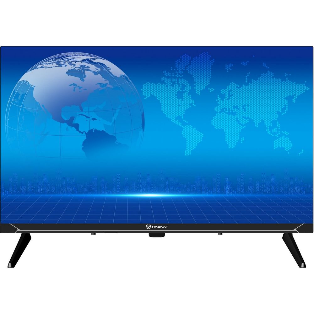Телевизор Raskat 24H1300B, 24" LED HD 1366x768, Smart TV Салют, 60 Гц