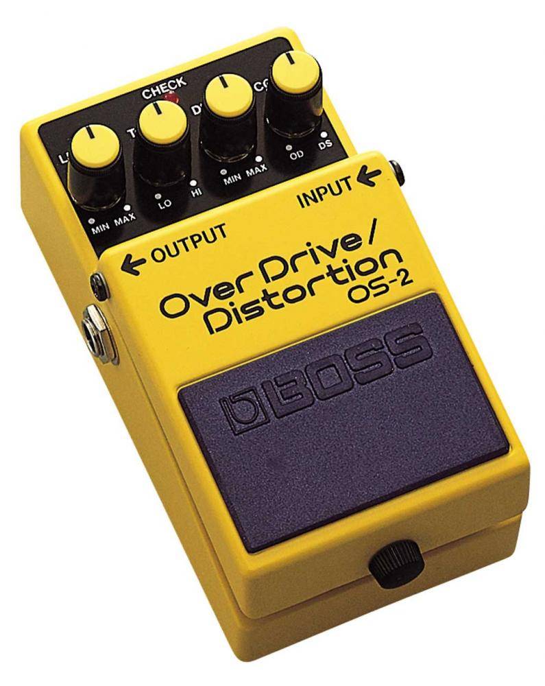 Педаль эффектов Boss OS-2, Overdrive/Distortion, 9 В