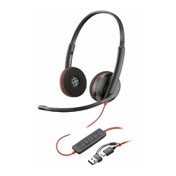 Гарнитура Plantronics 8X228AA (Poly BW 3220), проводная, USB-C, стерео