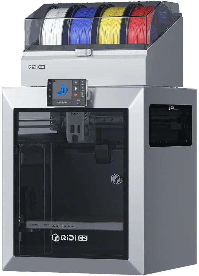 3D-принтер QIDI Q 2 Combo, FDM/FFF, 270×270×256 мм, 4 цвета, 350 °C