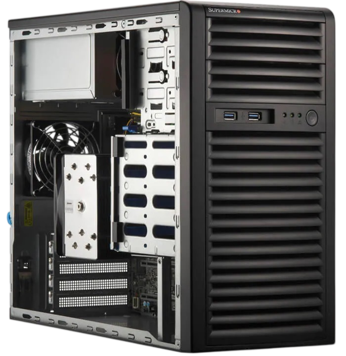 Серверная платформа Supermicro AS-3015A-I, Mini-Tower, 1×LGA1718, 4×DDR5