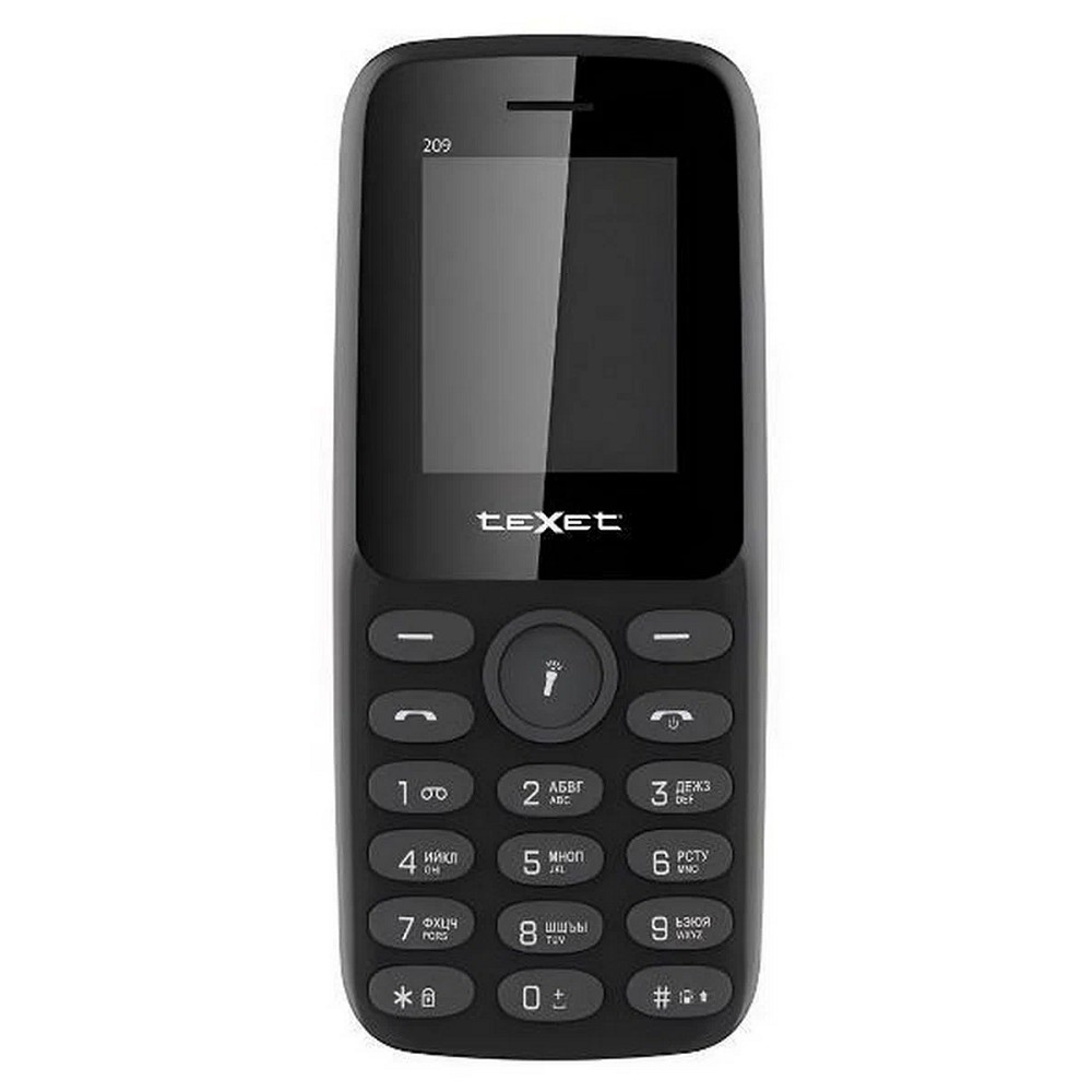Мобильный телефон teXet TM-202CB, 1.77", черный