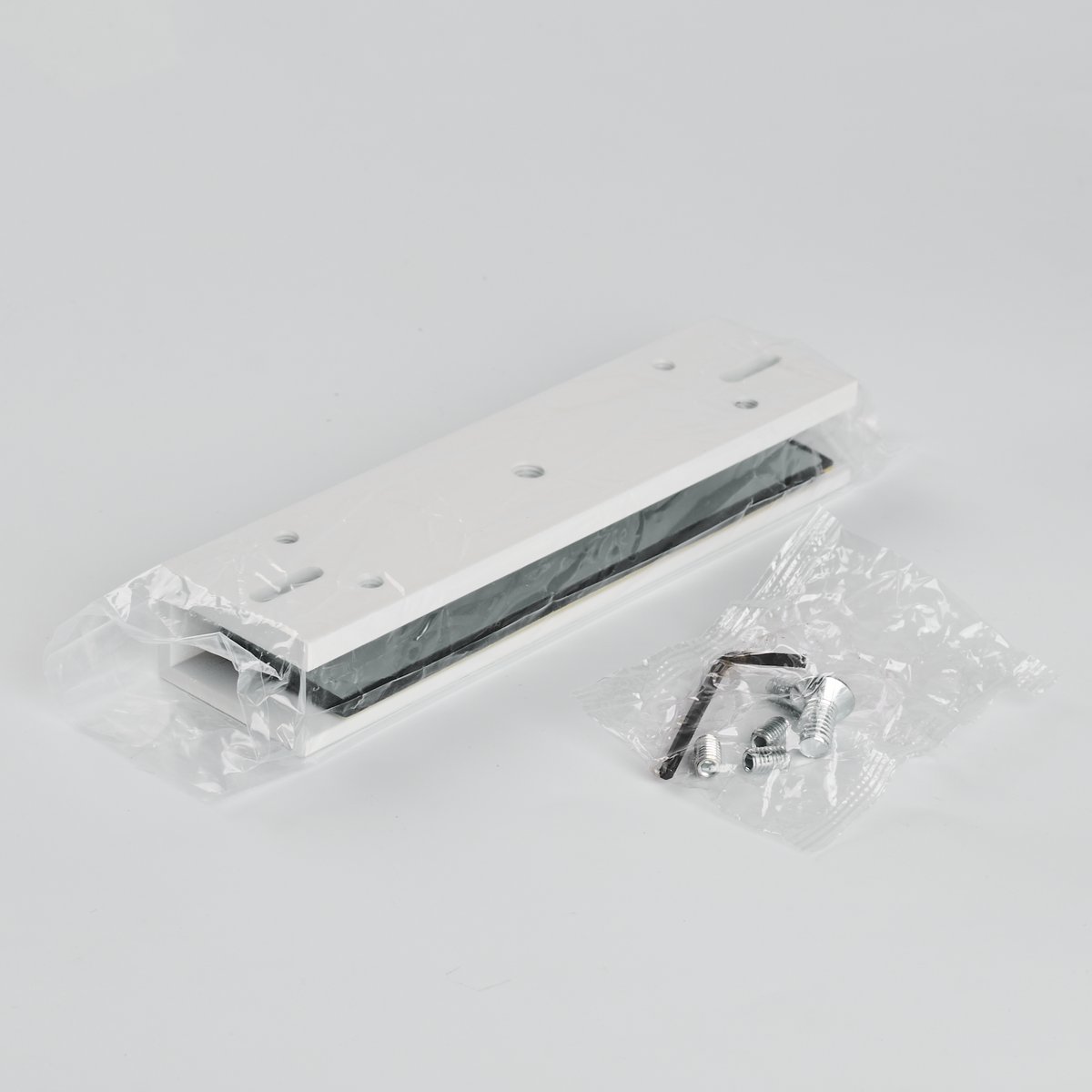 Адаптер R-Lock RL-BR280-UW, для стеклянной двери, белый